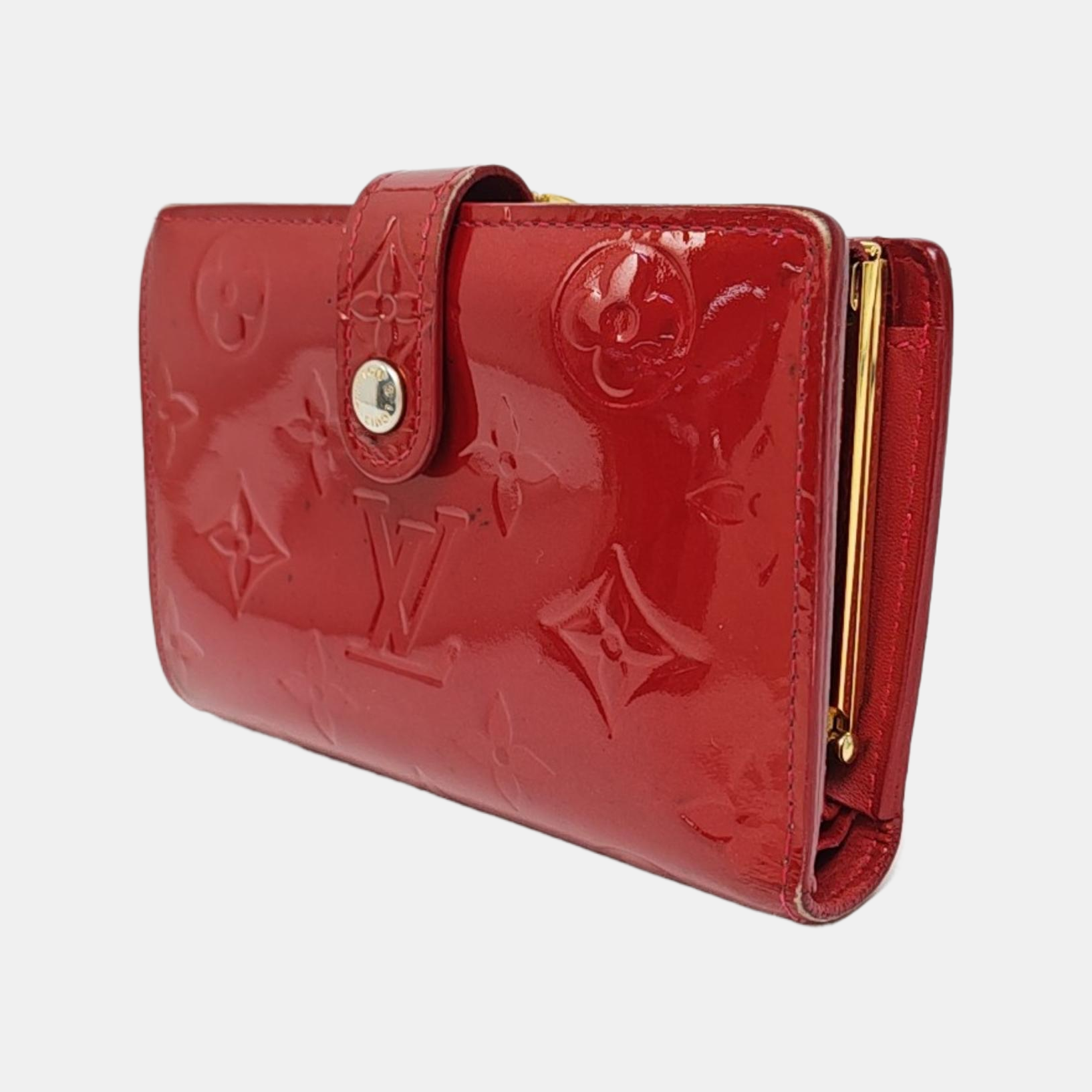 VIENNOIS Patent Leather Red Wallet