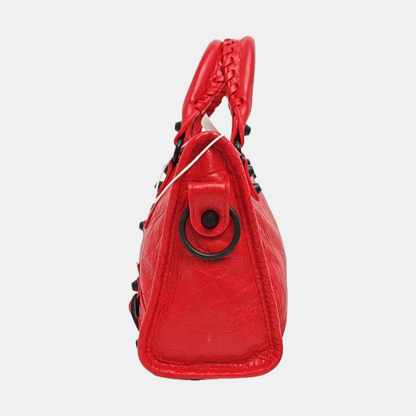 Classic City Mini Lambskin Red