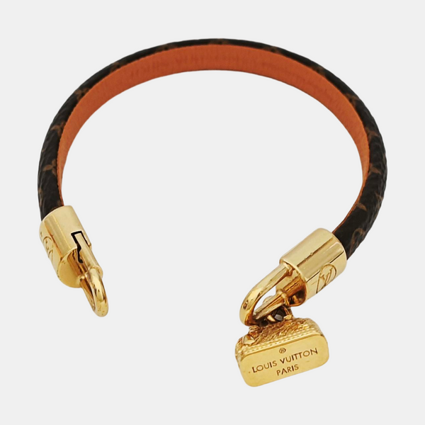 ALMA Leather Brown Bangle