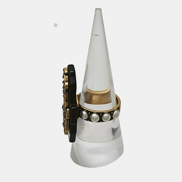Metal Gold Ring EU 54