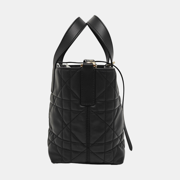 Toujours Small Cannage Calfskin Black