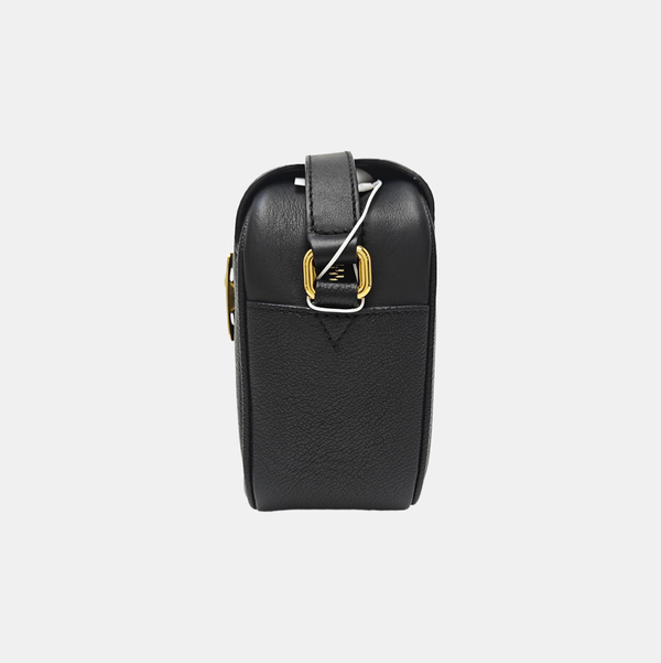 Buckle Calfskin Black