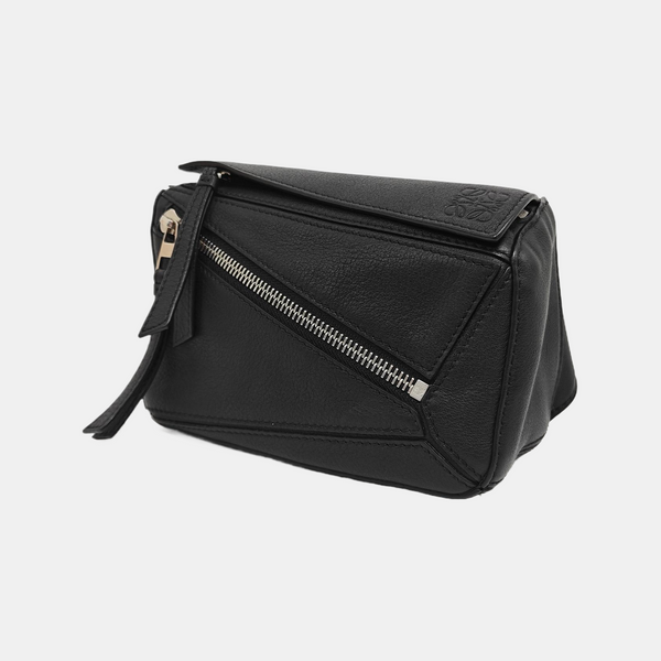 Puzzle Mini Calfskin Black