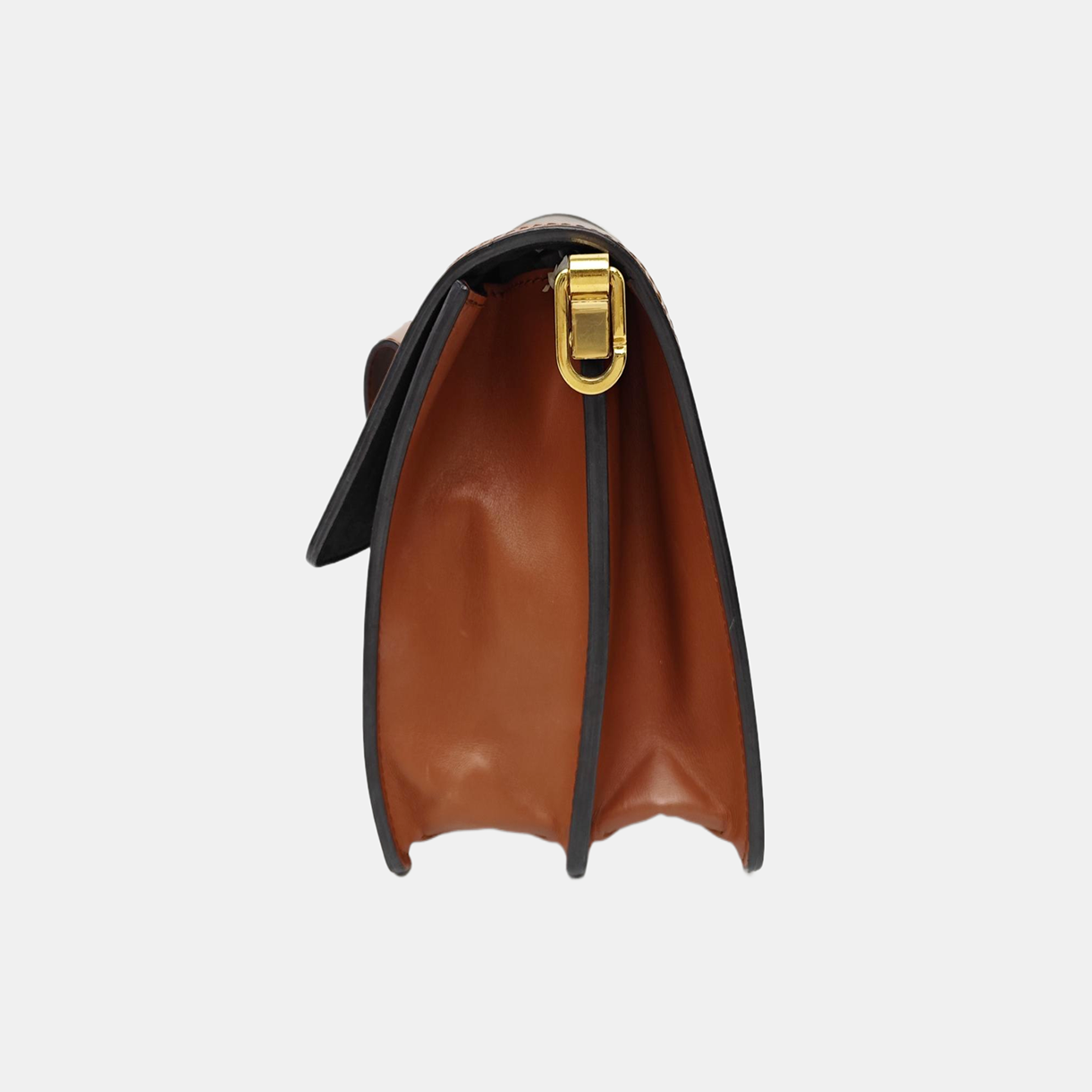 DAUPHINE MM Monogram Coated Canvas Brown