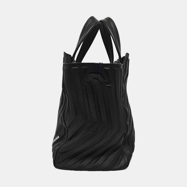HAMPTON CARRY ALL Medium Calfskin Black