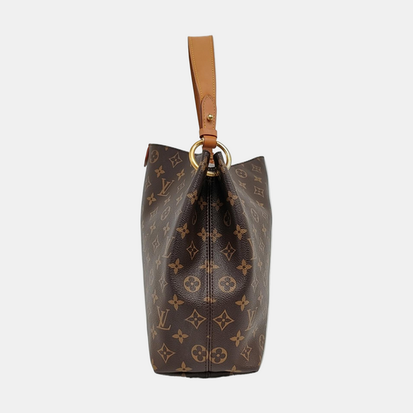 GRACEFUL TPM Monogram Coated Canvas Brown