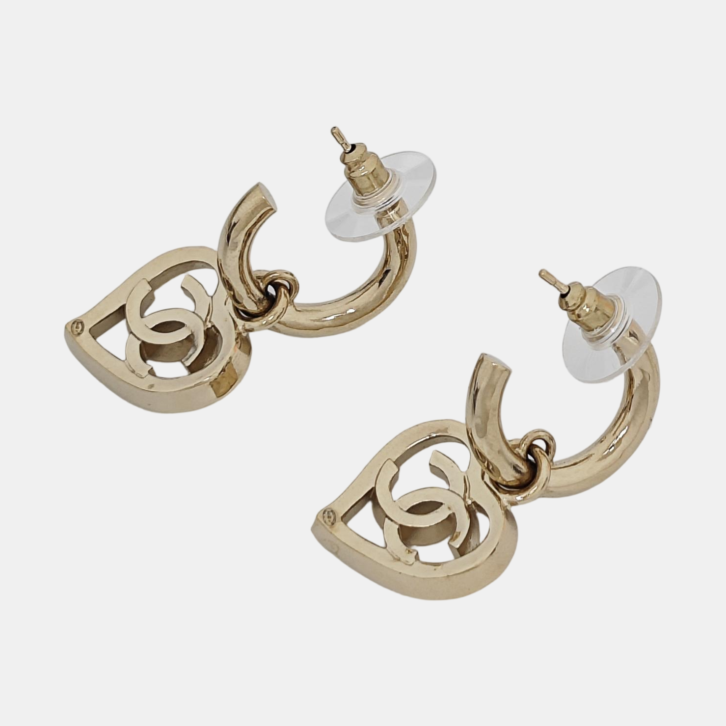 Metal Gold Stud Earrings