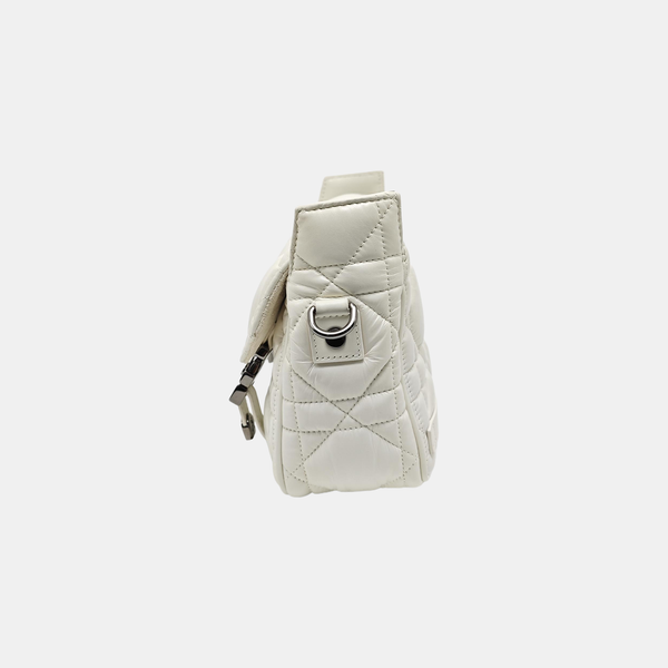 Diorcamp Small Cannage Calfskin White