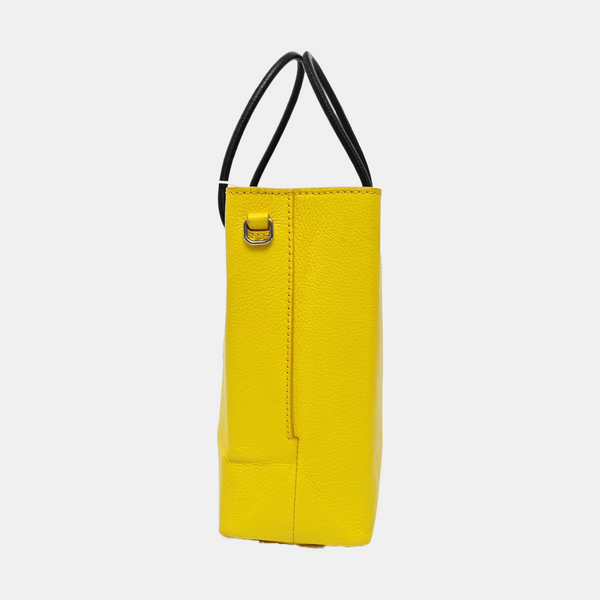 Shopping Bag Super Mini Calfskin Yellow