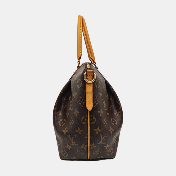 TURENNE PM Monogram Coated Canvas Brown