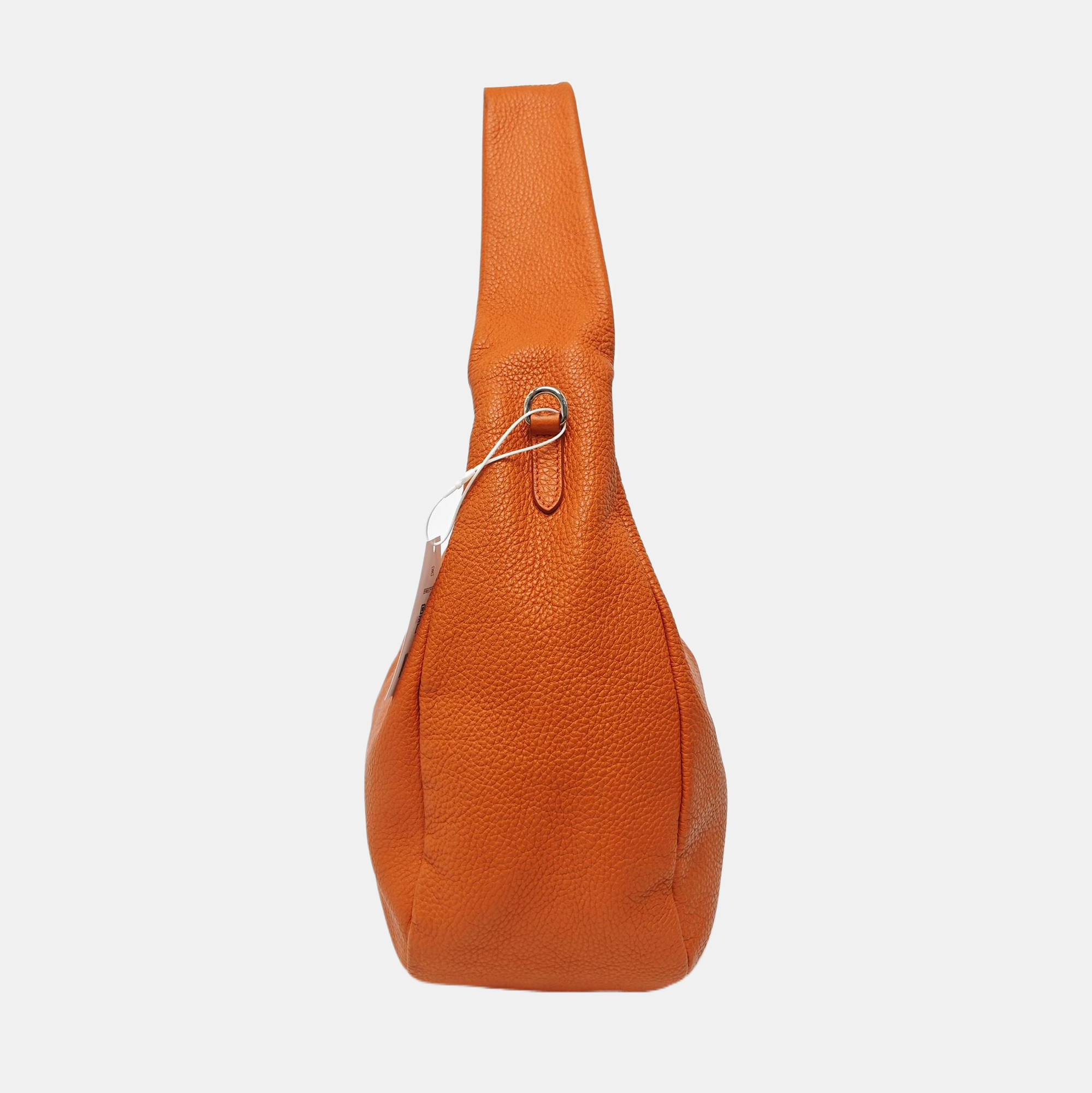 Calfskin Top Handle Bag Orange