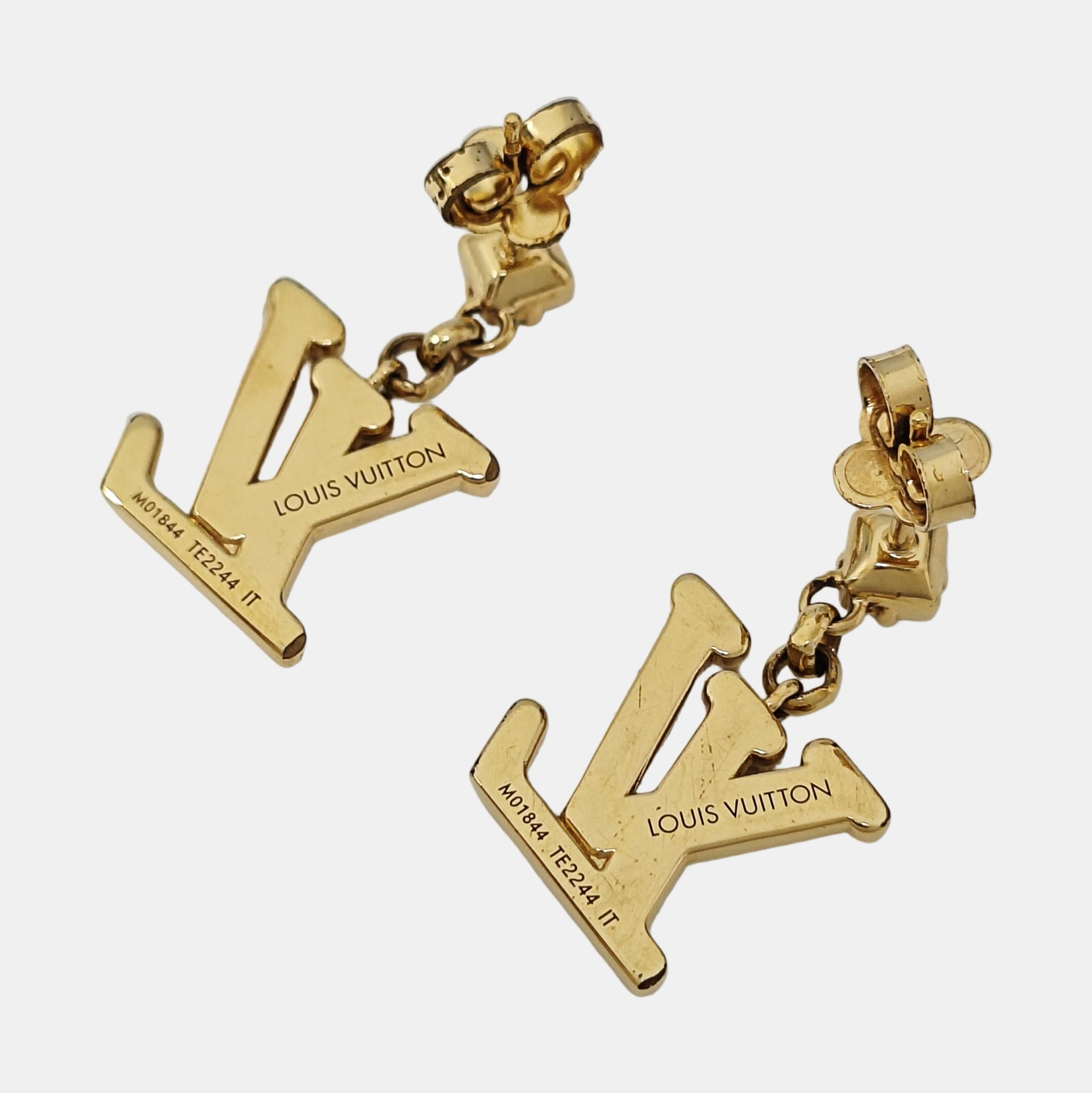 Metal Gold Stud Earrings