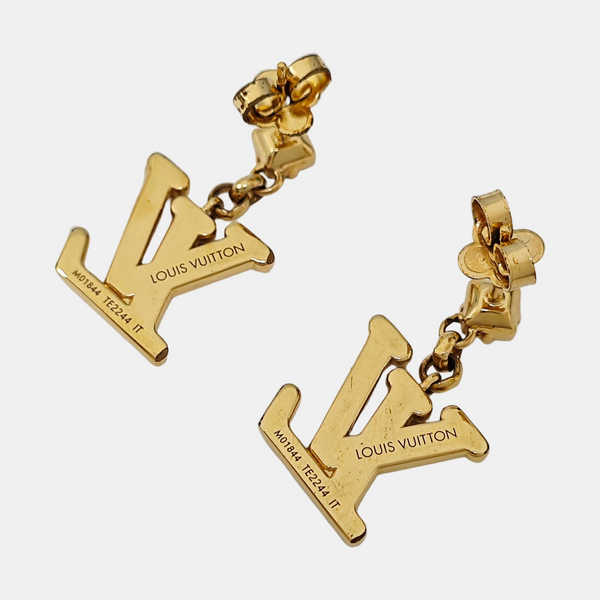 Metal Gold Stud Earrings