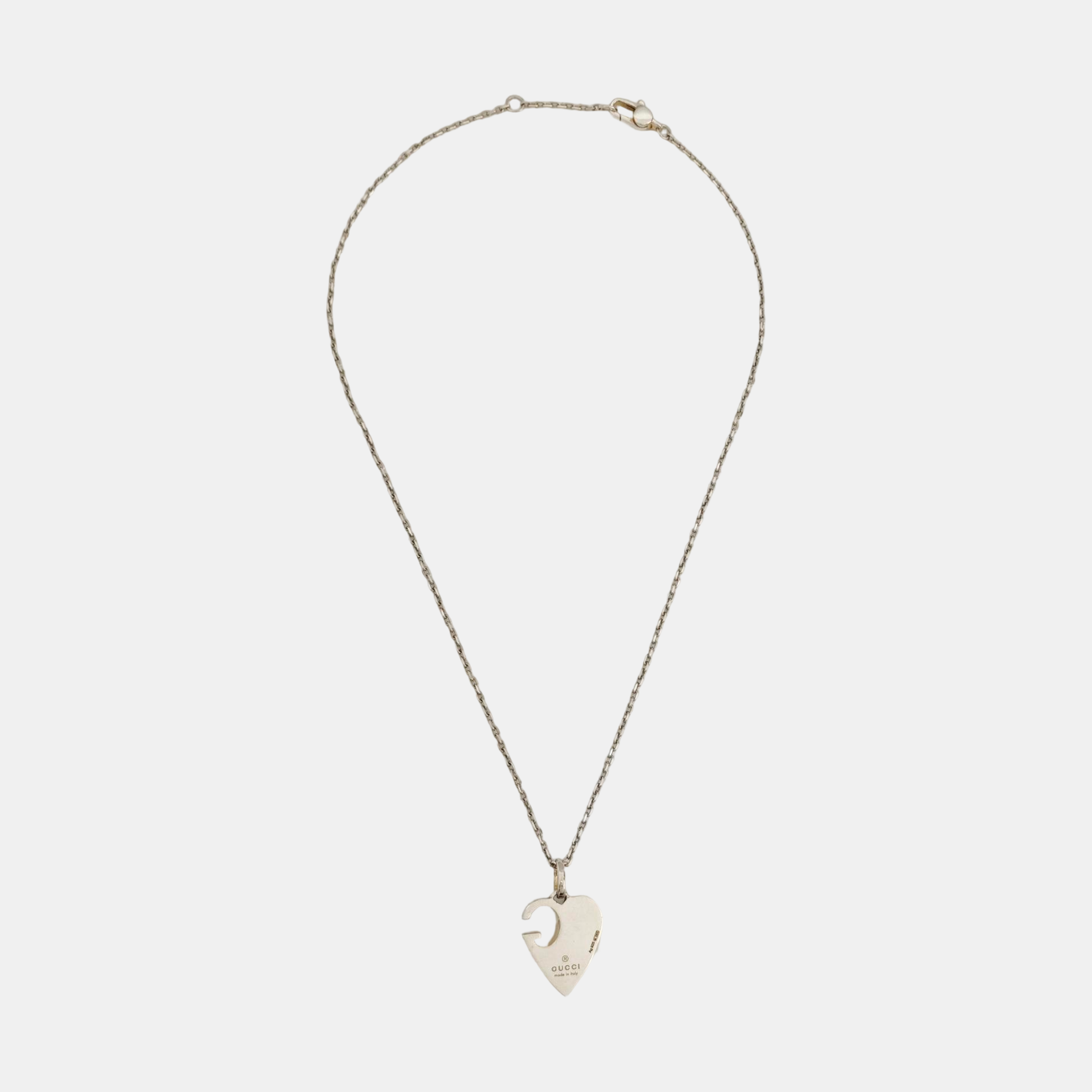 Charlotte Heart 925 Sterling Silver Necklace