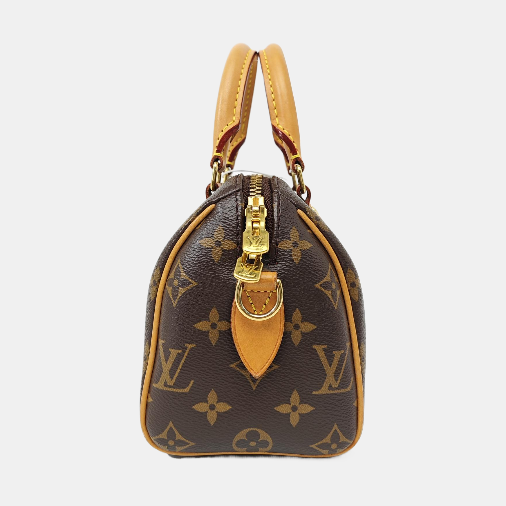 SPEEDY 20 Monogram Coated Canvas Brown