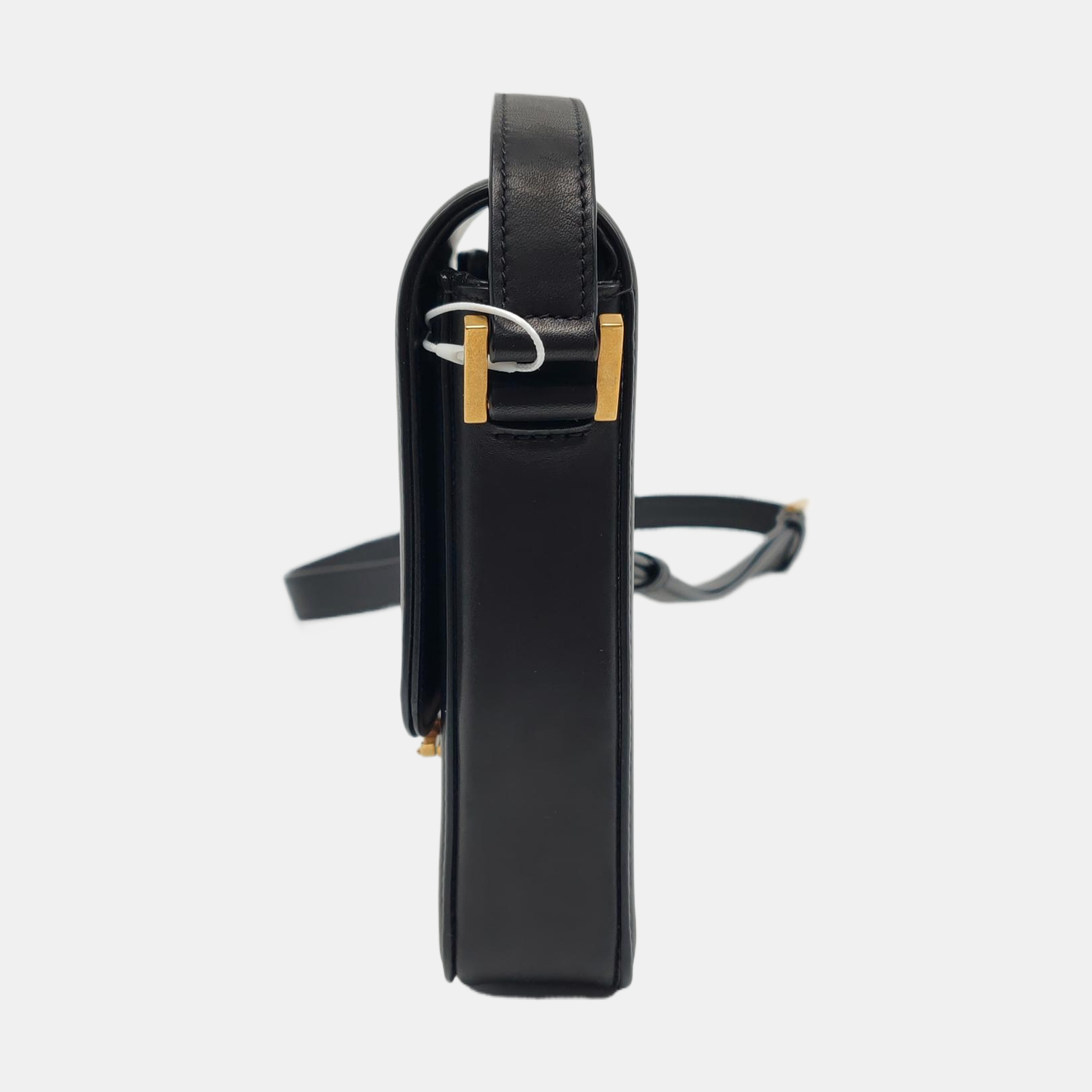 Authenticated pre-owned  SOLFERINO Mini Calfskin Black - Crossbody Bag at Looply