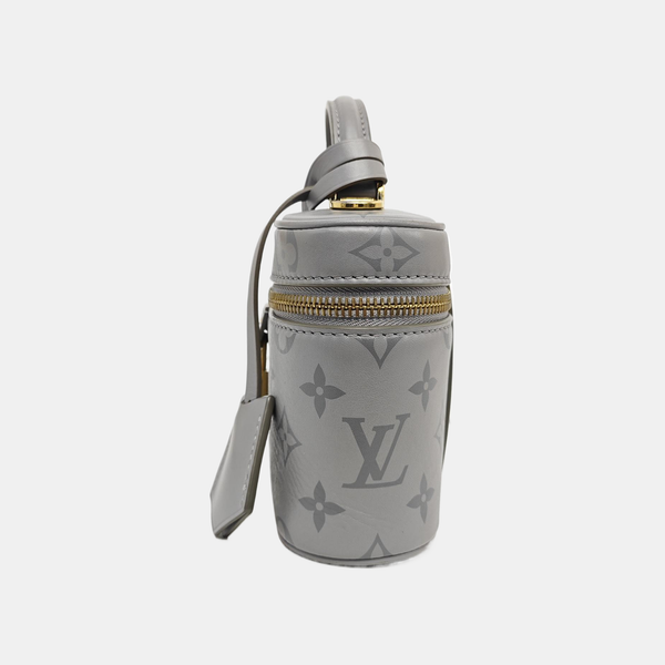 Vanity Chain Pouch PM Monogram Calfskin Gray