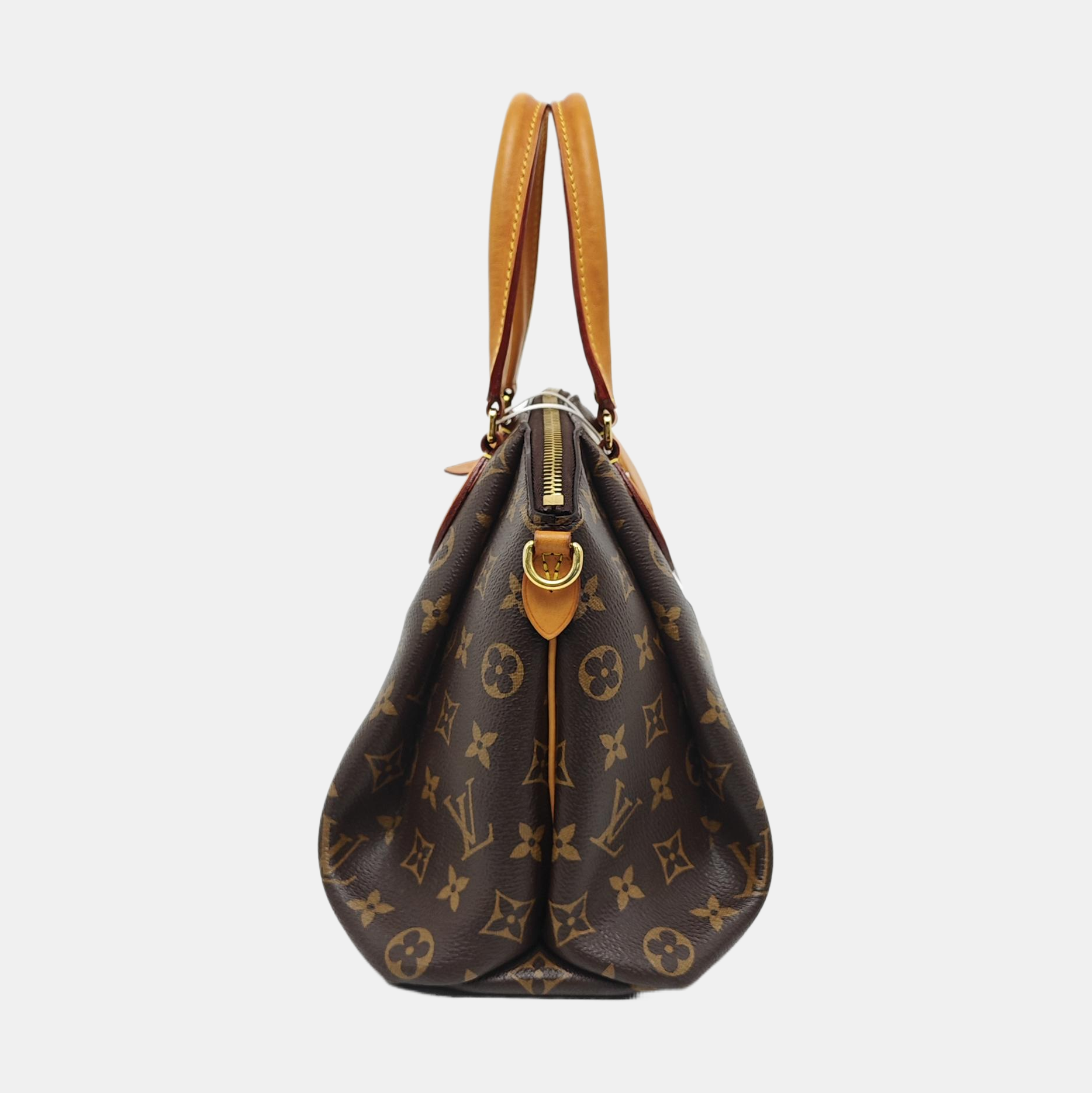 RIVOLI BB Monogram Coated Canvas Brown