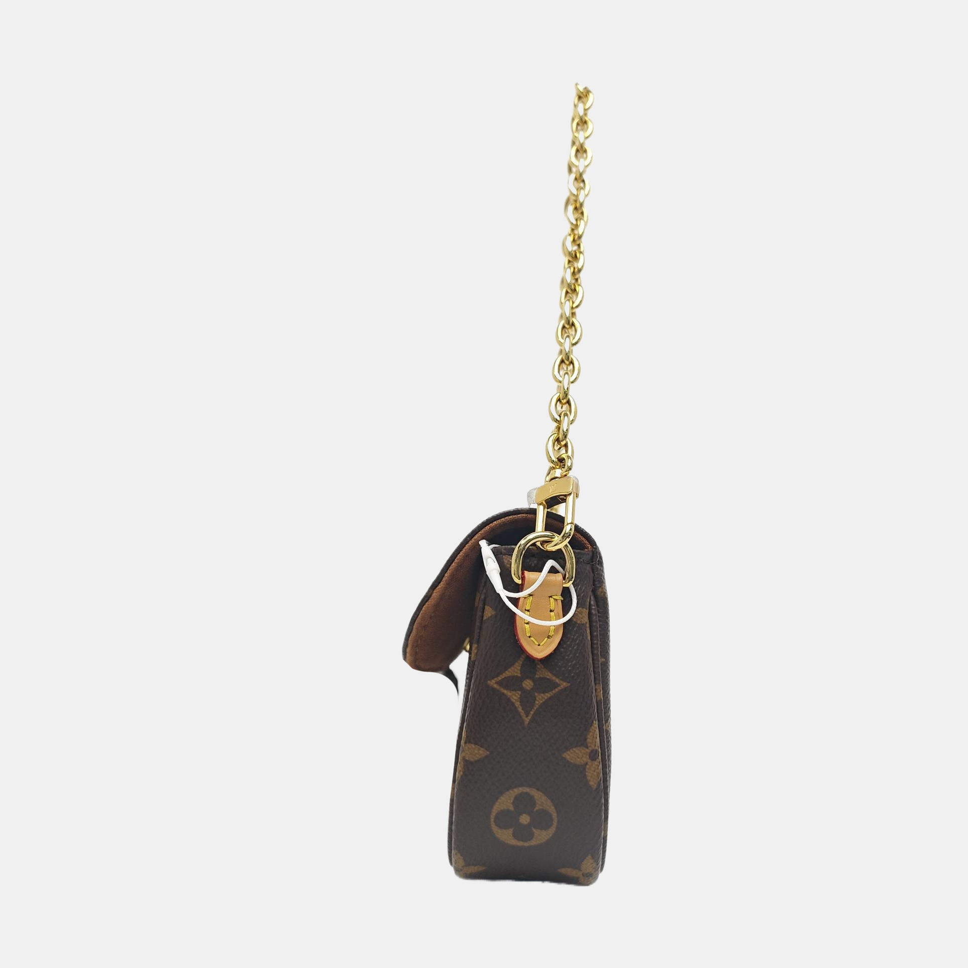 IVY Monogram Coated Canvas Brown