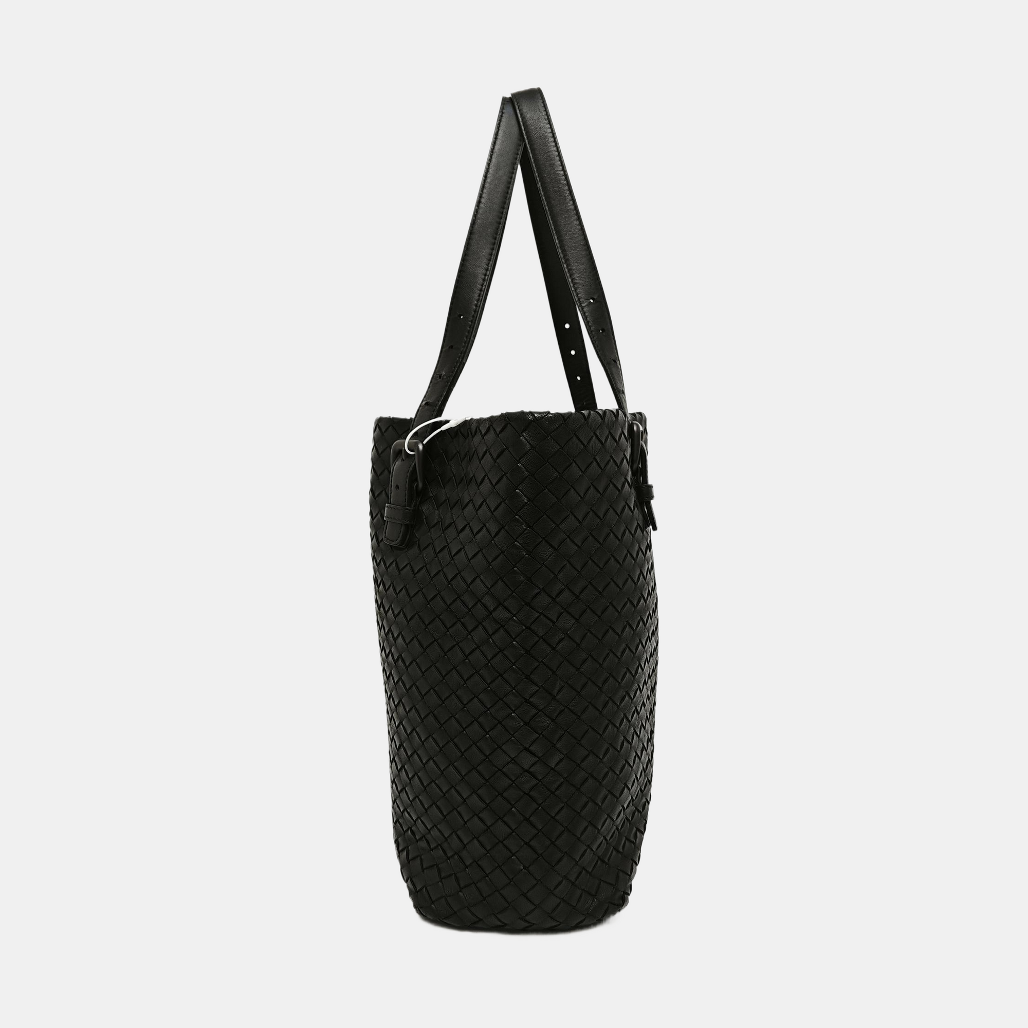 Lambskin Tote Bag Black