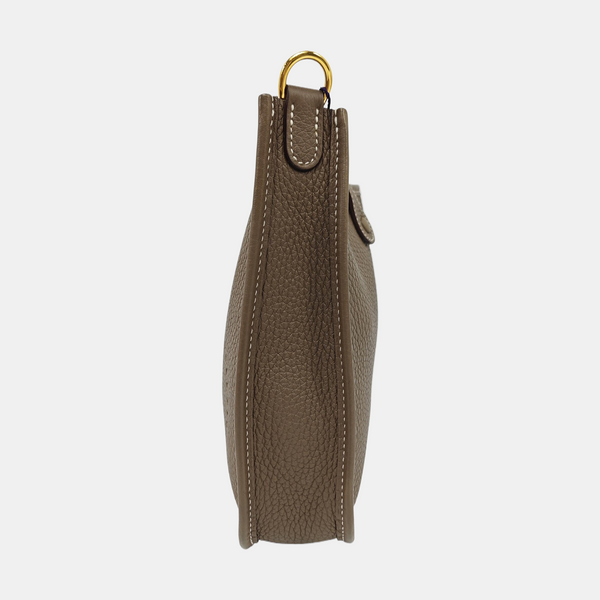Authenticated pre-owned  Evelyne TPM Clemence Grey - Shoulder Bag at Looply