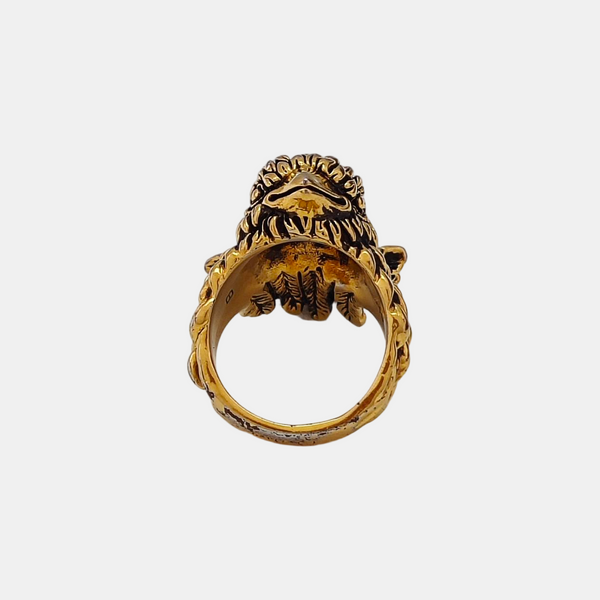 Metal Gold Ring HK 10