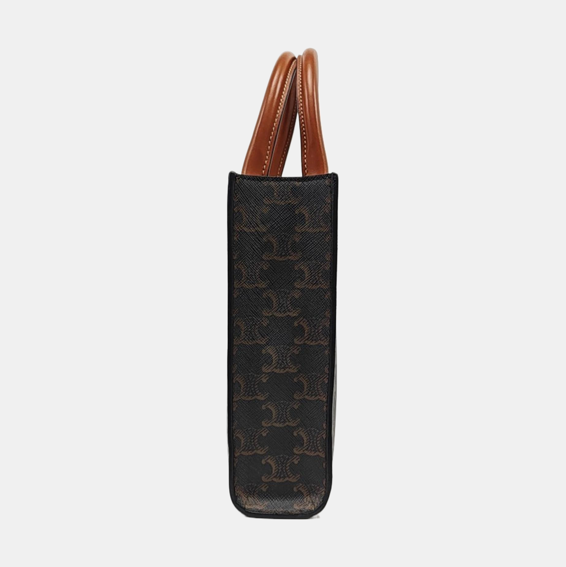 CABAS CELINE Mini Coated Canvas Brown