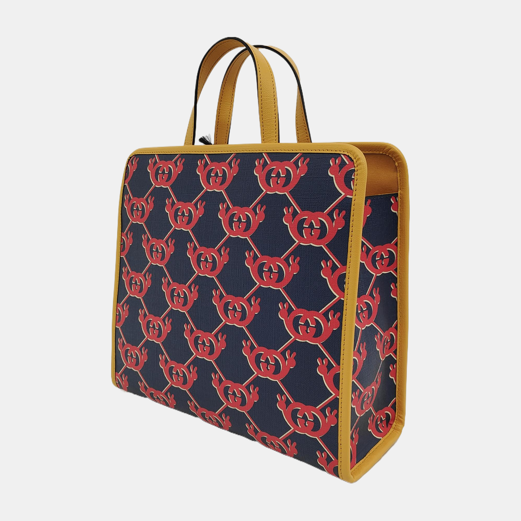 Monogram Coated Canvas Blue