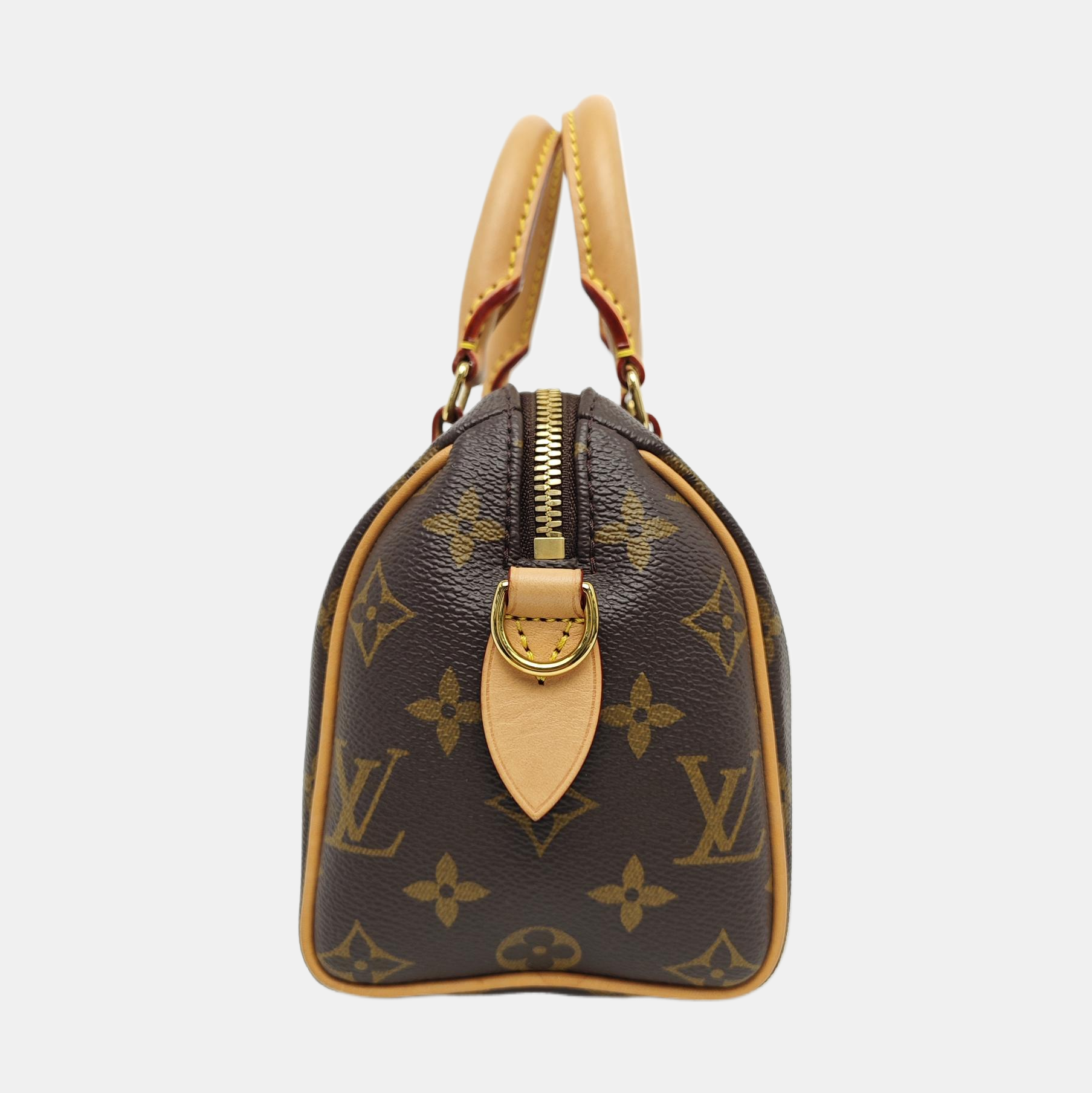 SPEEDY 20 Monogram Coated Canvas Brown