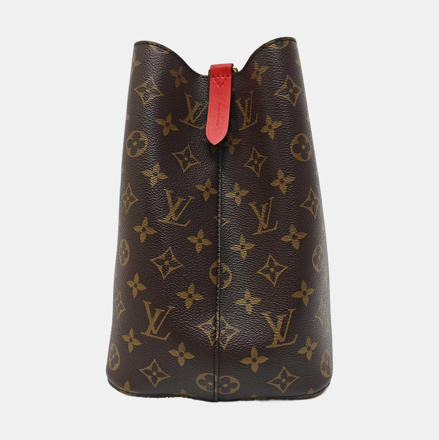 NÉONOÉ MM Monogram Coated Canvas Brown