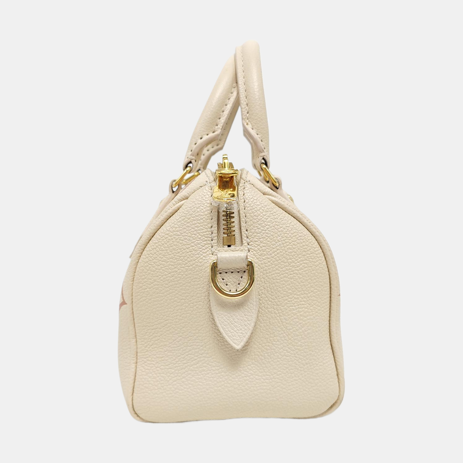 SPEEDY 20 Monogram Calfskin Beige