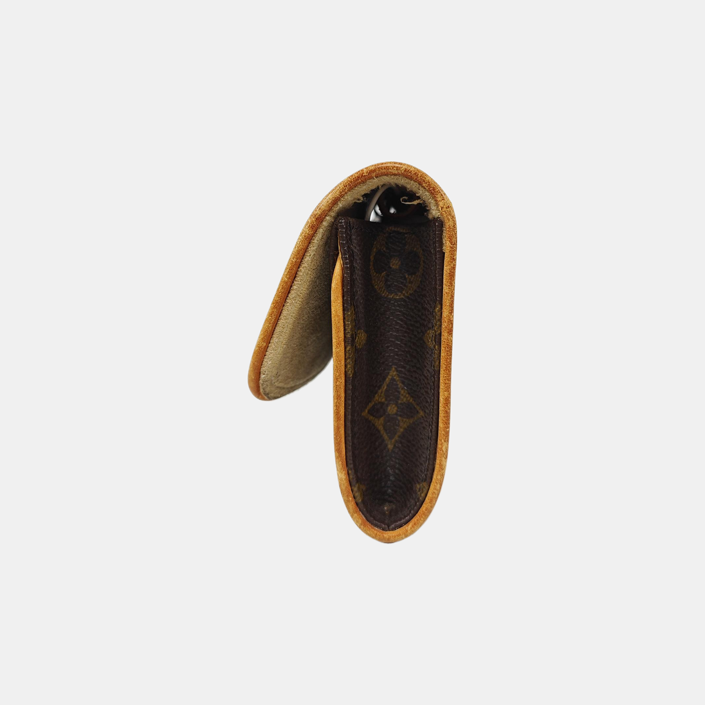 TWIN PM Monogram Coated Canvas Brown