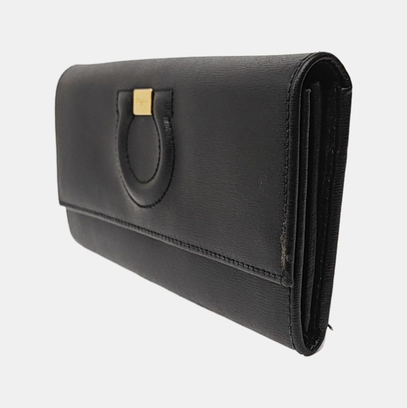 City Calfskin Black Wallet
