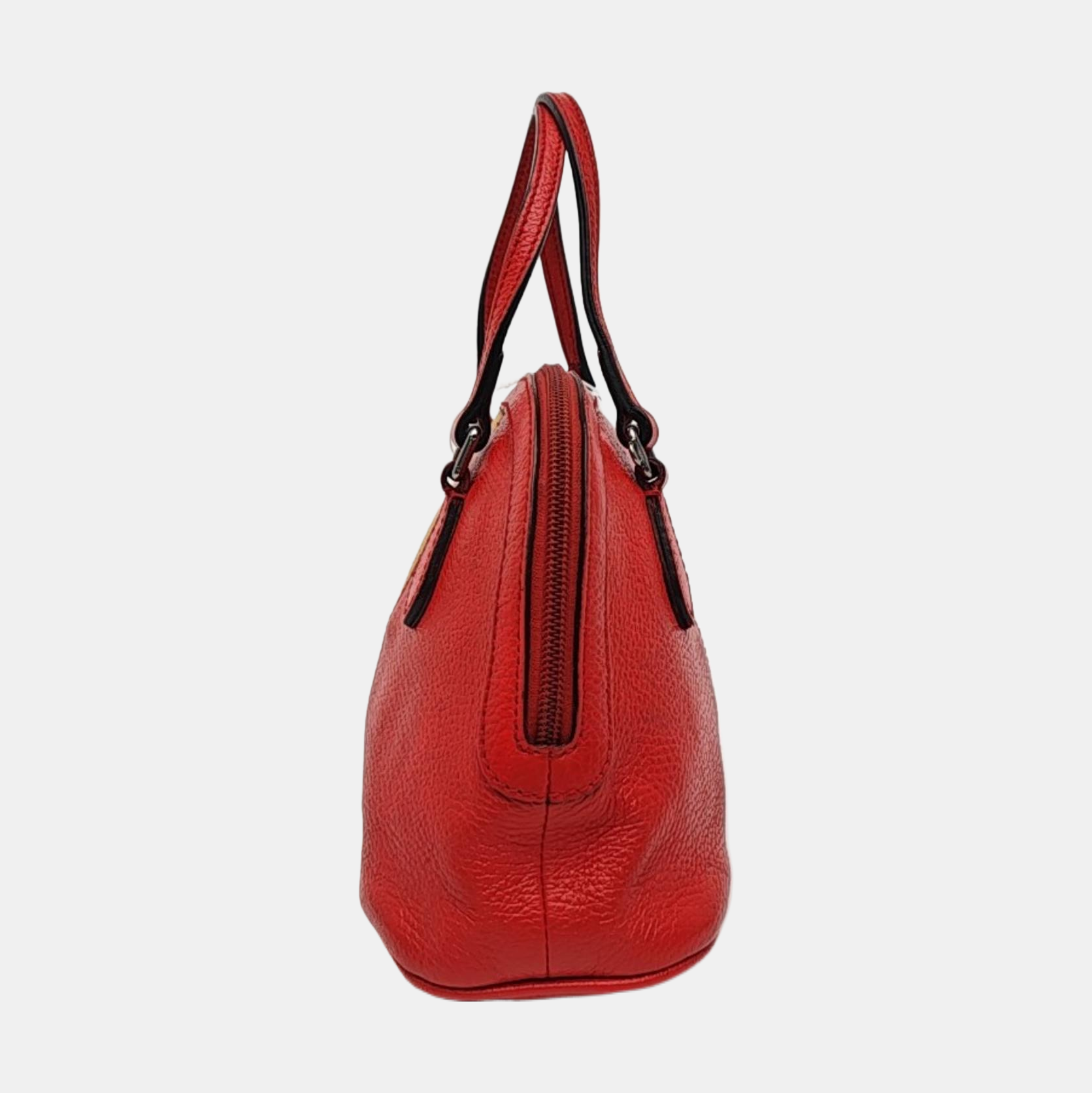 Dome Calfskin Red