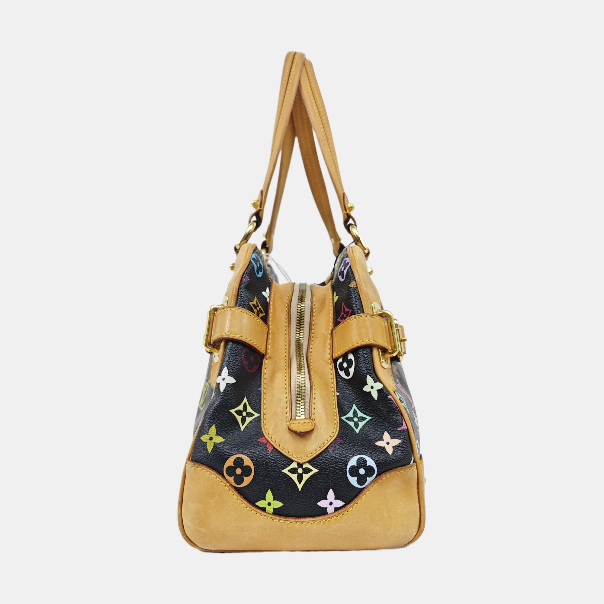 LV × TM CLAUDIA Monogram Coated Canvas Black