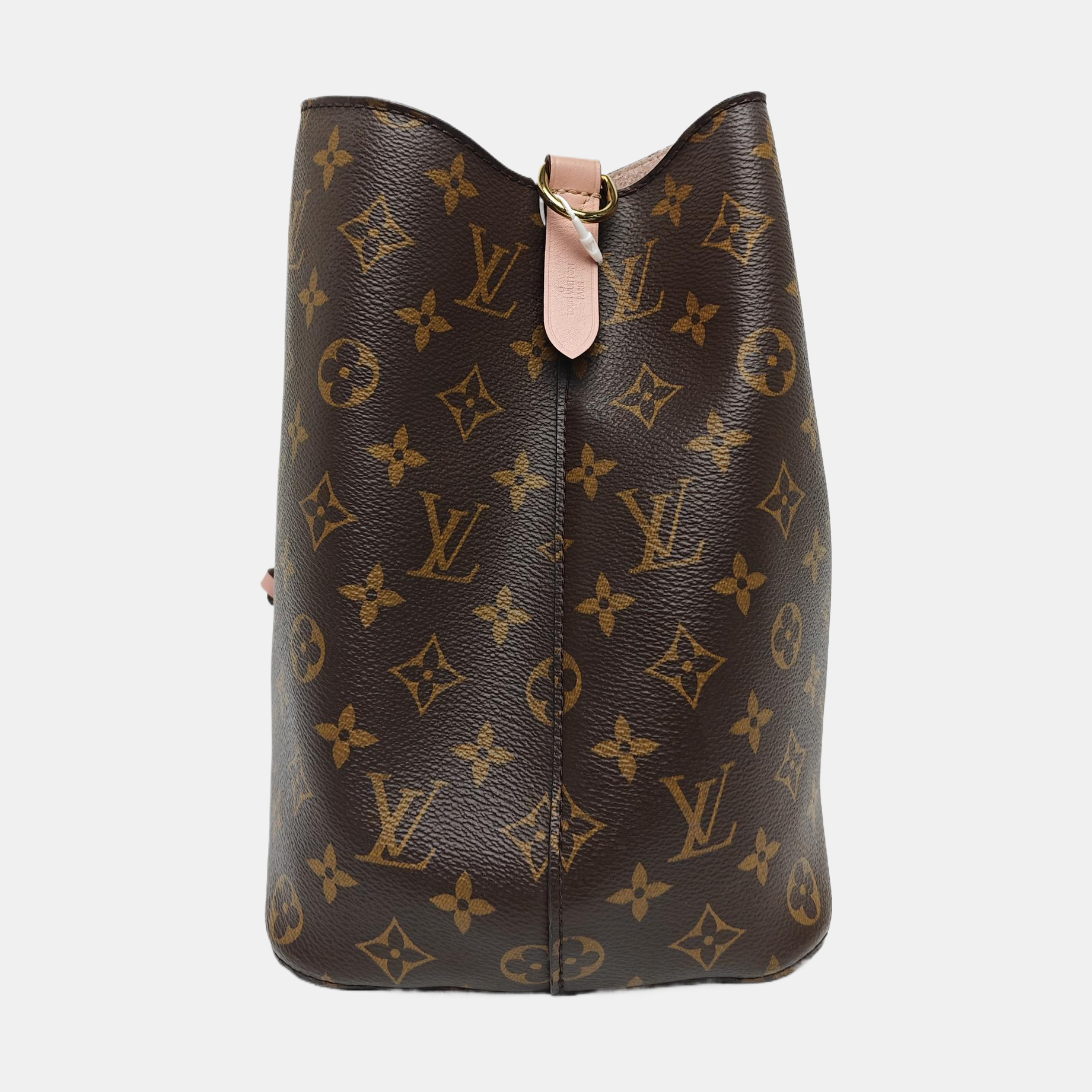 NÉONOÉ MM Monogram Coated Canvas Brown