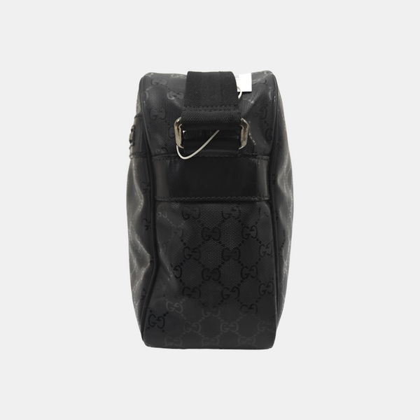 GG Imprime Monogram Coated Canvas Black