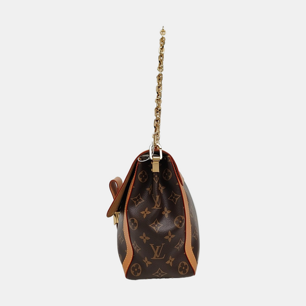 DAUPHINE GM Monogram Coated Canvas Brown