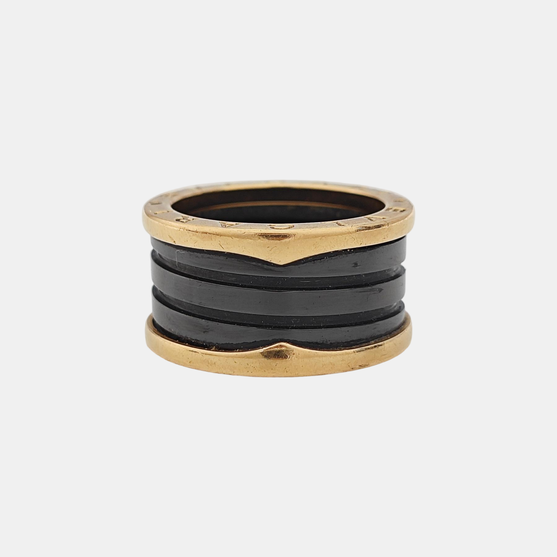 B.ZERO1 18k Rose Gold Ring EU 56