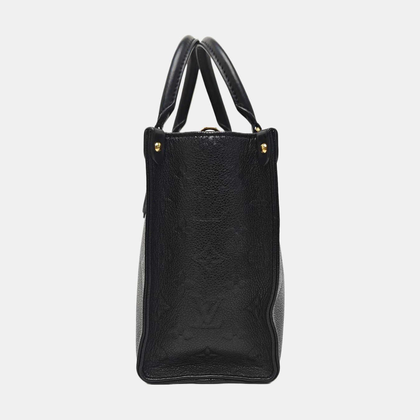 ONTHEGO PM Monogram Calfskin Black