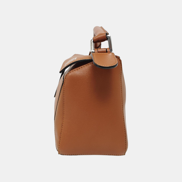 Puzzle Small Calfskin Brown