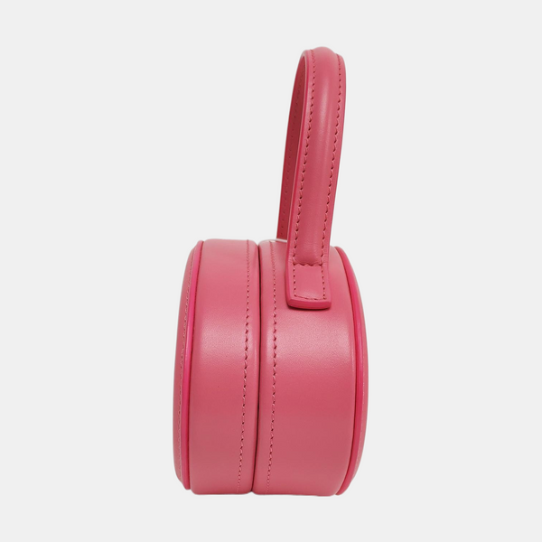 Authenticated pre-owned  TRIOMPHE Calfskin Pink - Top Handle Bag at Looply