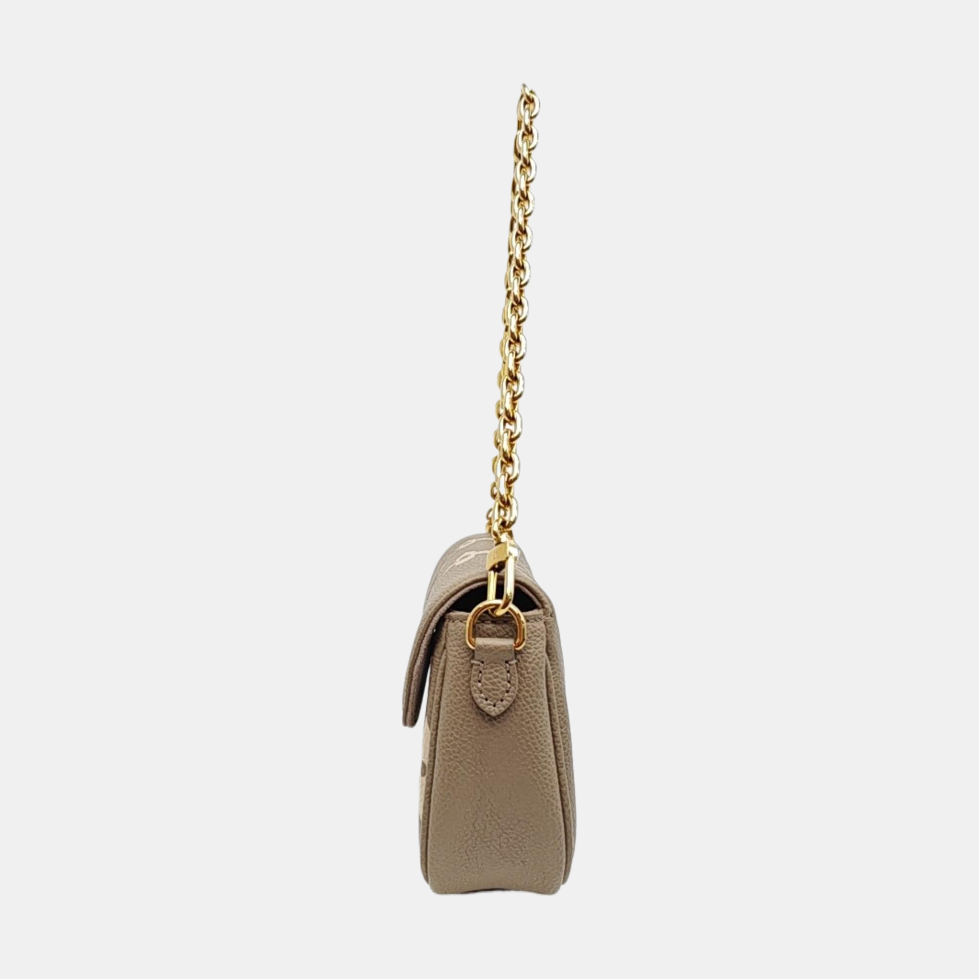 IVY Monogram Calfskin Gray