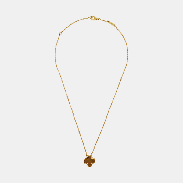 Vintage Alhambra 18k Gold Necklace