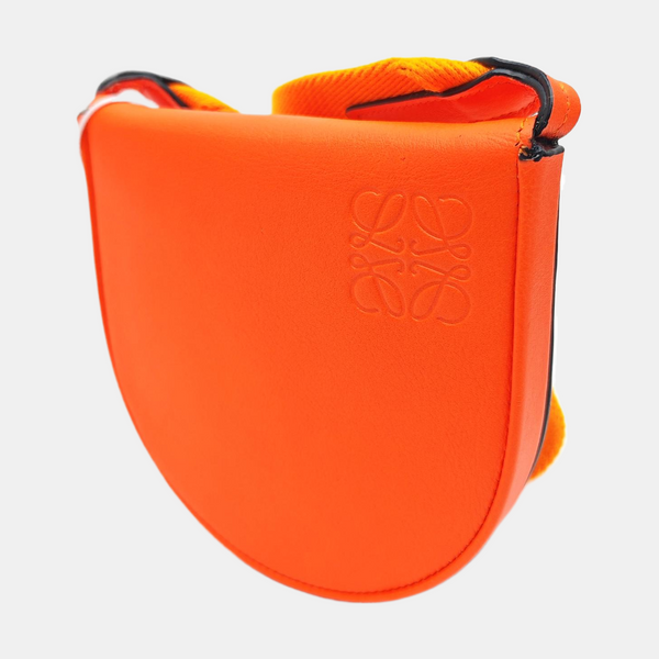 Heel Small Calfskin Orange