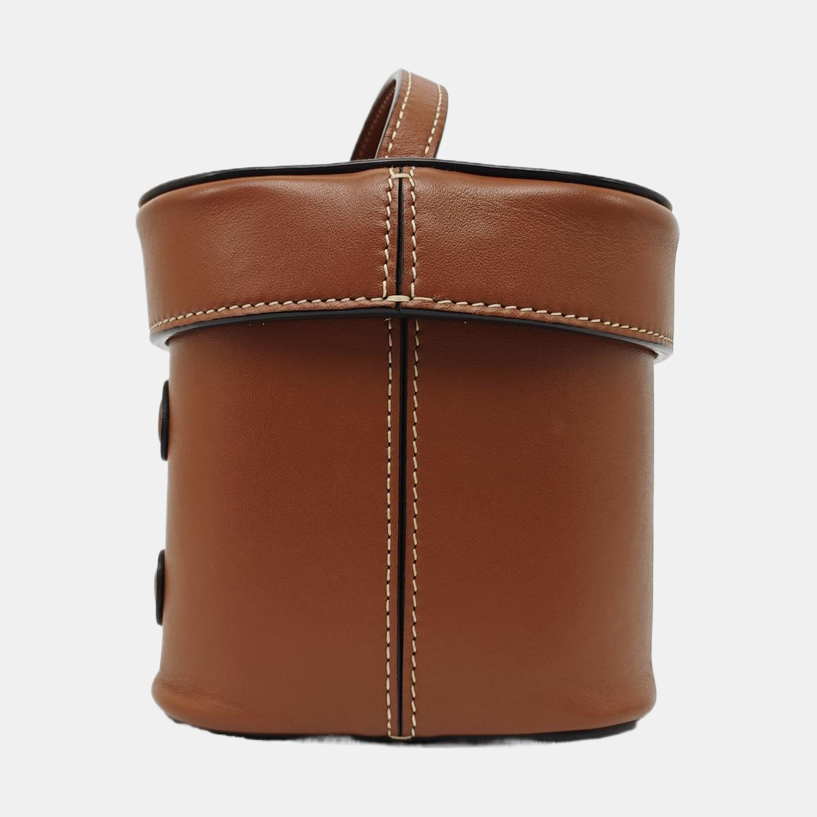 Calfskin Shoulder Bag Brown