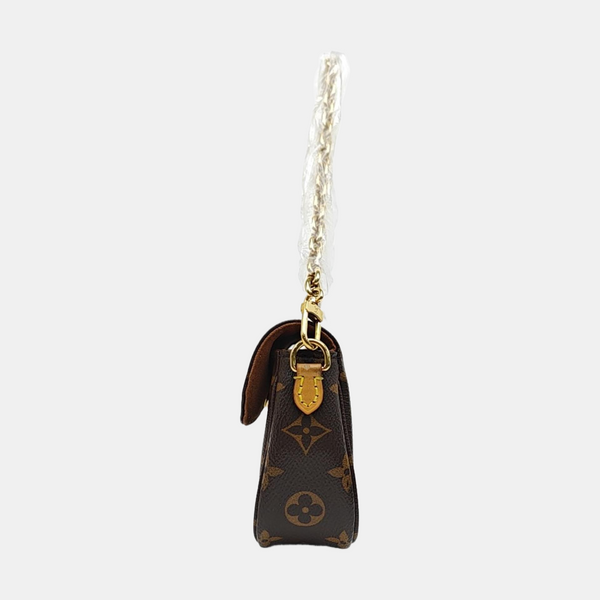 IVY Monogram Coated Canvas Brown
