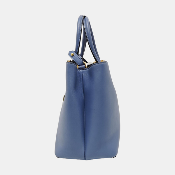2 Jours Small Calfskin Blue