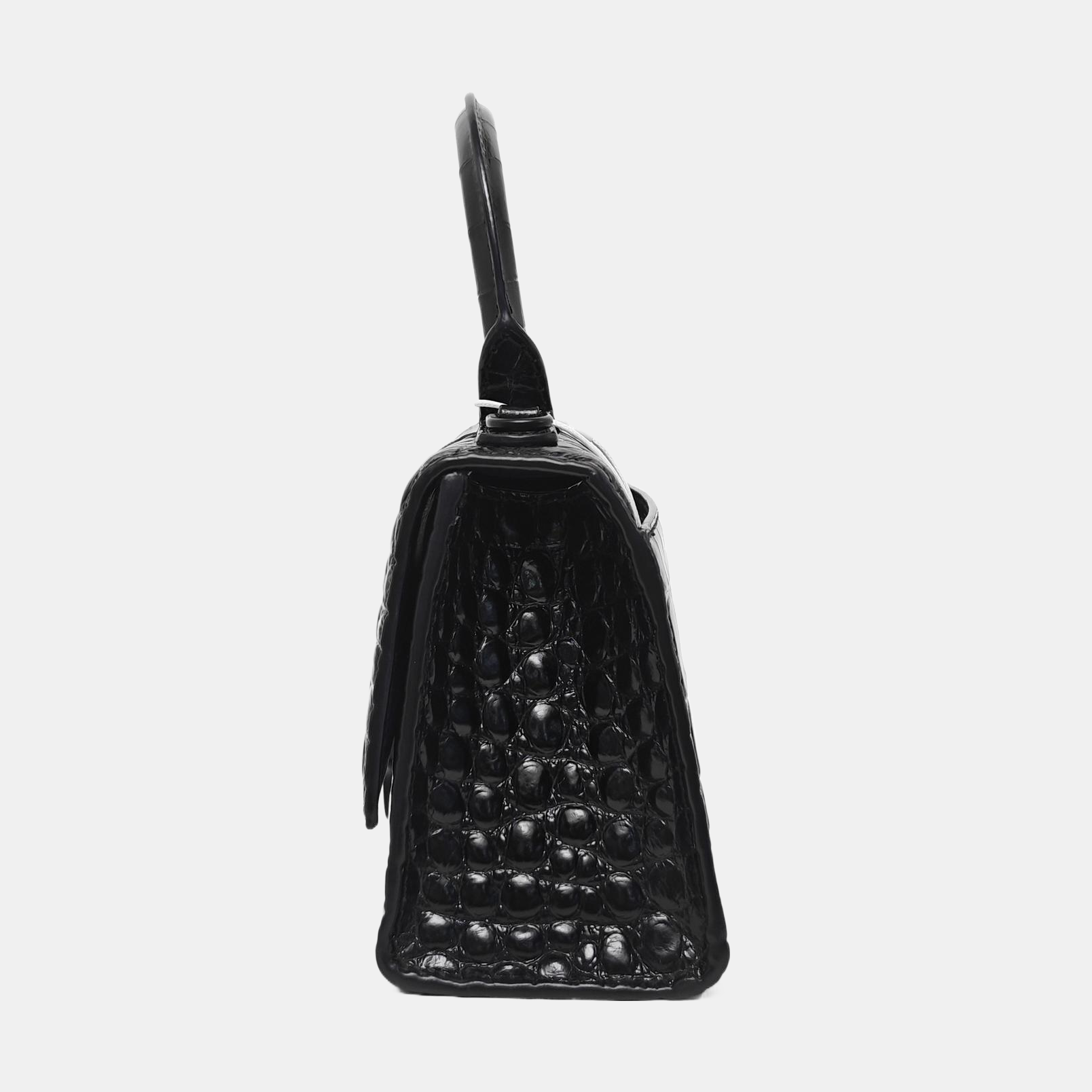 Hourglass Small Calfskin Black