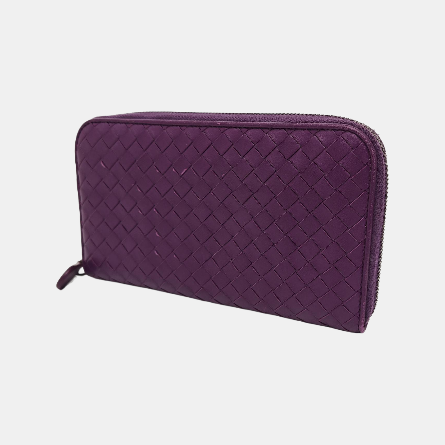 Calfskin Wallet Purple